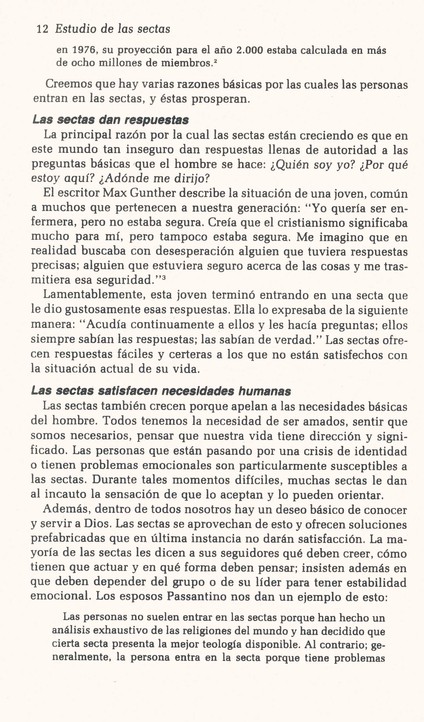 Estudio de las Sectas - Tapa Blanda - Josh McDowell - Imagen 5