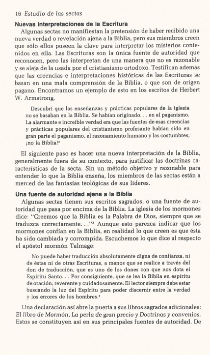 Estudio de las Sectas - Tapa Blanda - Josh McDowell - Imagen 9