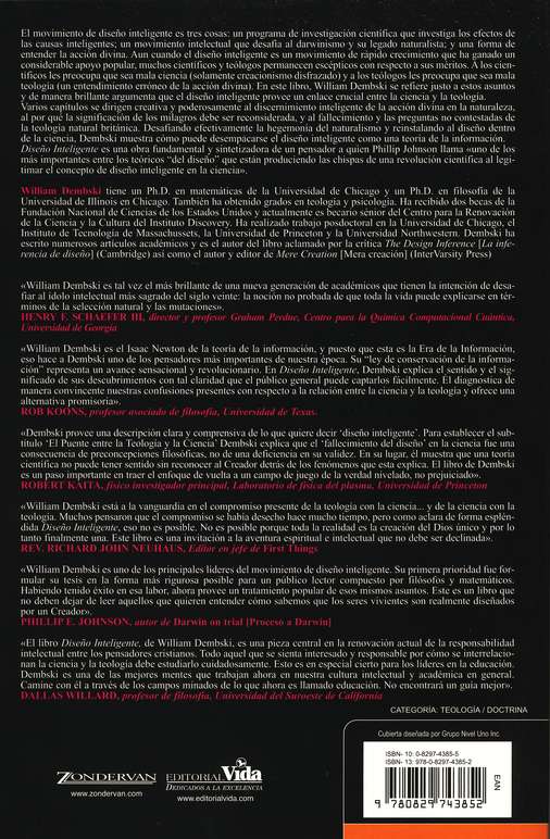 Diseño Inteligente - Tapa Blanda - William A. Dembski - Imagen 9