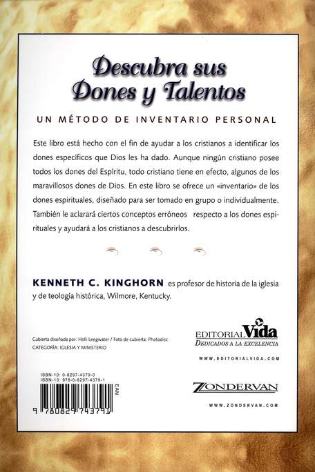 Descubra sus Dones y Talentos - Tapa Blanda - Kenneth C. Kinghorn - Imagen 9