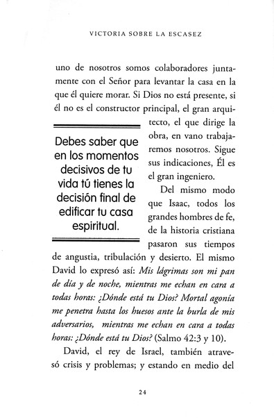 Victoria Sobre La Escasez - Tapa Blanda - Edwin Santiago - Imagen 9