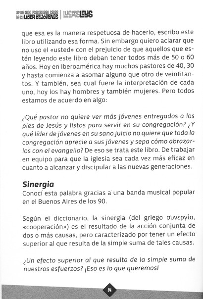 Lo Que Todo Pastor Debe Saber De Su Líder De Jóvenes - Tapa Blanda - Lucas Leys - Imagen 6