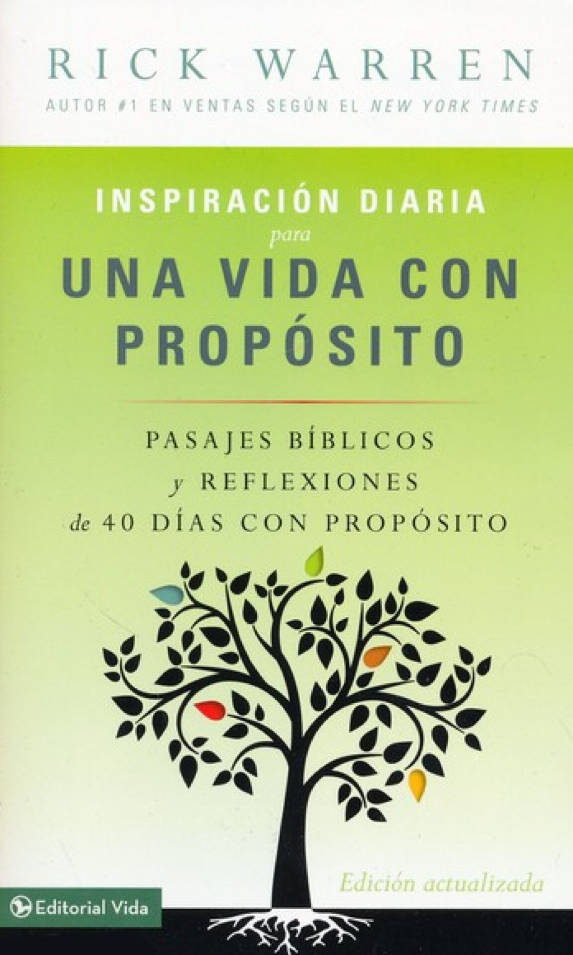 Inspiración Diaria para una Vida con Propósito - Edición Bolsillo - Tapa Blanda - Rick Warren