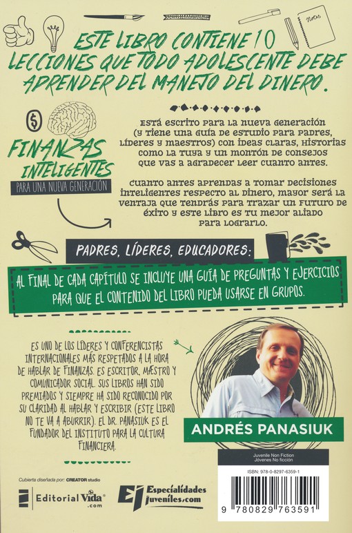 Finanzas Inteligentes Para Una Nueva Generación - Especialidades Juveniles - Tapa Blanda - Andrés Panasiuk - Imagen 8