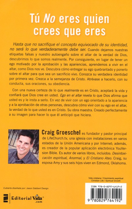 Ego En El Altar - Tapa Blanda - Craig Groeschel - Imagen 10