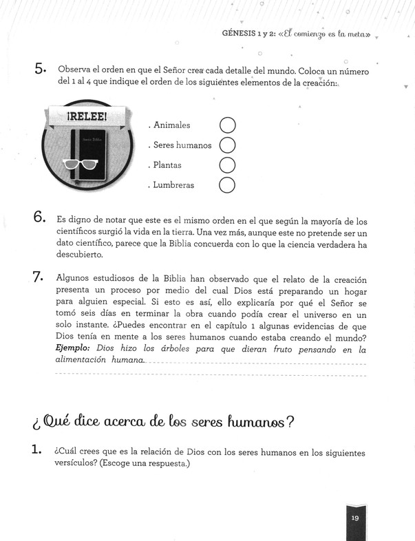 Lecciones Bíblicas Creativas: Génesis - Especialidades Juveniles -Tapa Blanda - Germán Ortiz - Imagen 8