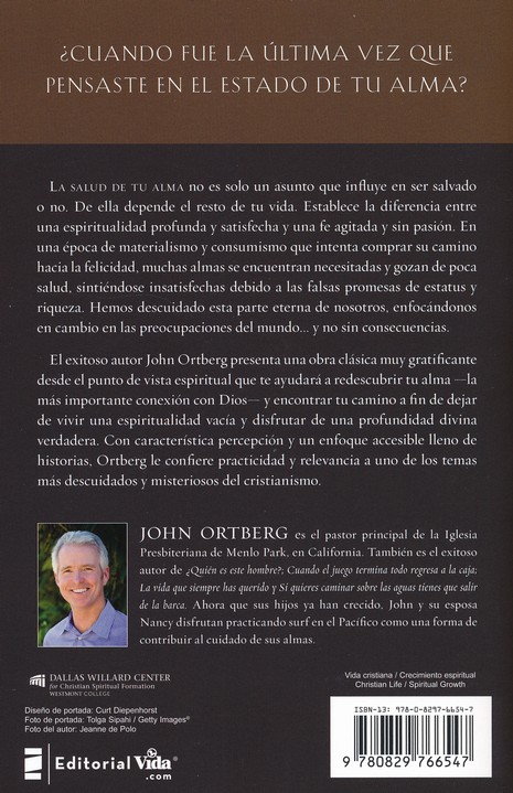 Guarda Tu Alma - Tapa Blanda - John Ortberg - Imagen 10