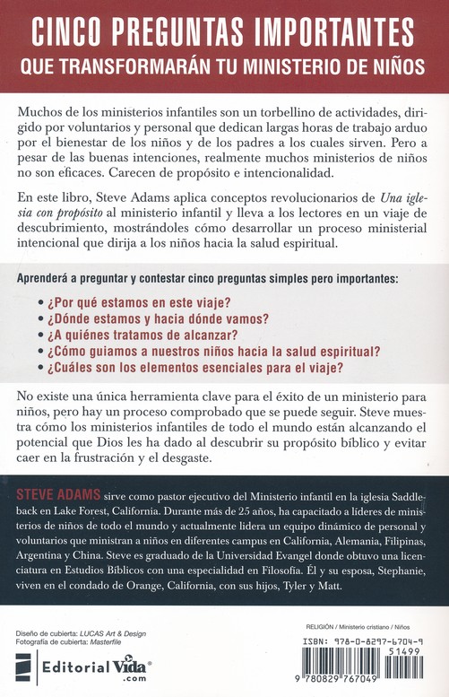 Ministerio Con Propósito Para Niños - Tapa Blanda - Steven J. Adams - Imagen 10