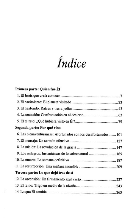 El Jesús Que Nunca Conocí - Tapa Blanda - Yancey Philip - Imagen 3