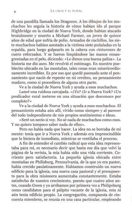 La Cruz y El Puñal - Tapa Blanda - David Wilkerson - Imagen 4