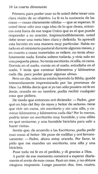 La Cuarta Dimensión - Tapa Blanda - David Yonggi Cho - Imagen 5