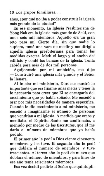 Grupos Familiares y el Crecimiento de la Iglesia -Tapa Blanda - David Yonggi Cho - Imagen 5