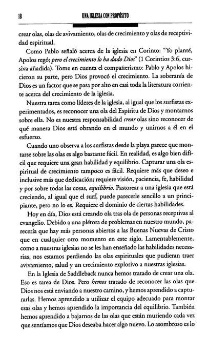 Una Iglesia con Propósito - Tapa Blanda - Rick Warren - Imagen 4