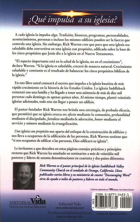 Una Iglesia con Propósito - Tapa Blanda - Rick Warren - Imagen 10