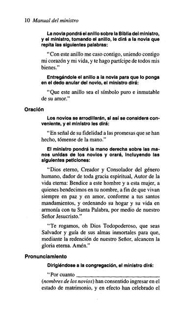 Manual Del Ministro - Tapa Dura - Vida - Imagen 8
