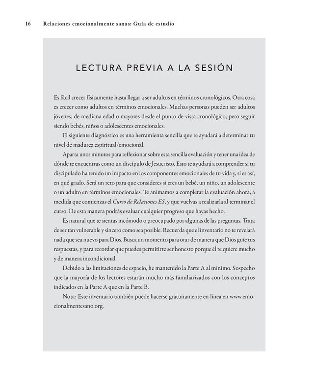 Relaciones Emocionalmente Sanas – Guía de estudio - Tapa Blanda - Peter y Geri Scazzero - Imagen 6