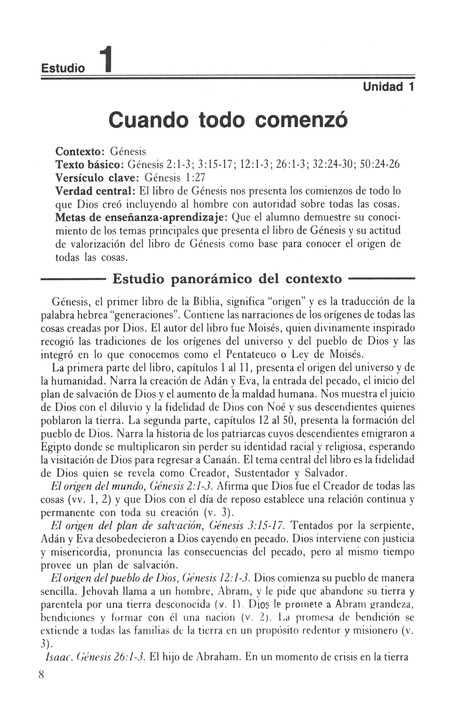 La Biblia Libro Por Libro: Maestro - Jóvenes y Adultos Libro 1- Génesis y Mateo - Tapa Blanda - Varios Autores - Imagen 4