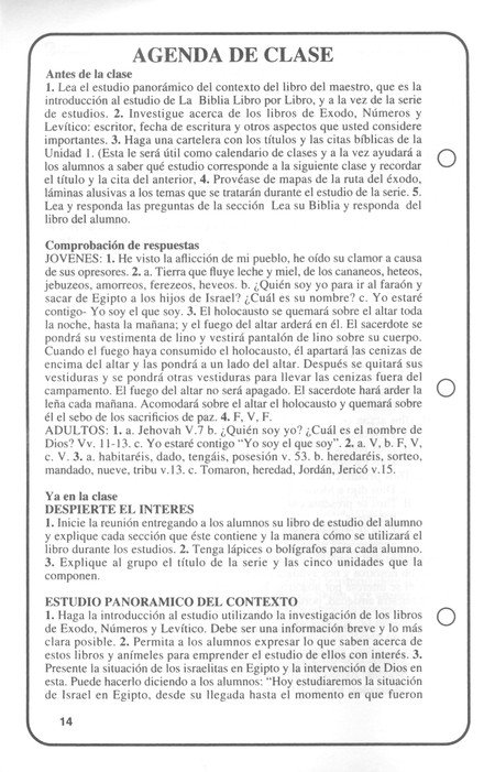 La Biblia Libro Por Libro: Maestros - Jóvenes y Adultos Libro 2 - Exodo, Levítico, Números, Hechos - Tapa Blanda - Varios Autores - Imagen 9
