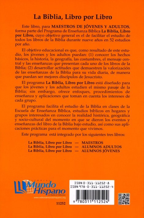 La Biblia Libro Por Libro: Maestros - Jóvenes y Adultos Libro 2 - Exodo, Levítico, Números, Hechos - Tapa Blanda - Varios Autores - Imagen 10
