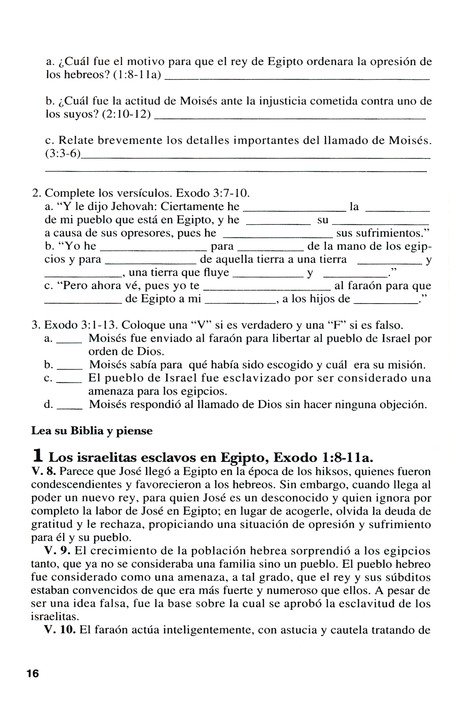 La Biblia Libro Por Libro 2: Éxodo - Levítico - Números - Hechos Adultos - Tapa Blanda - Casa Bautista - Imagen 9