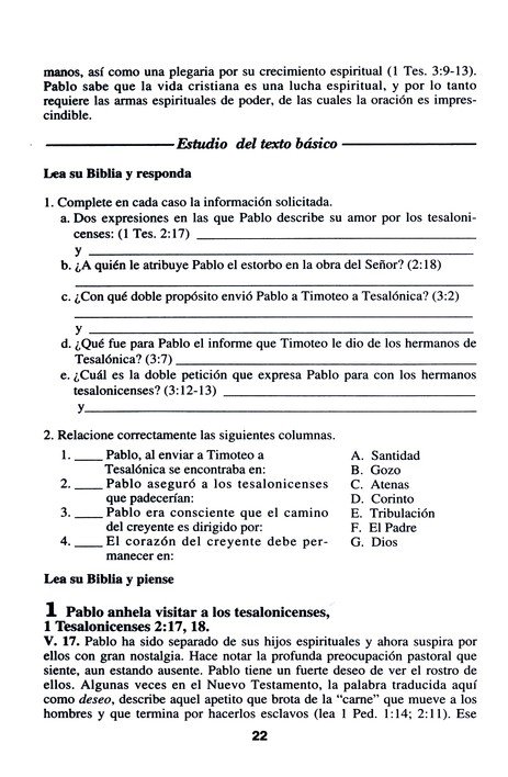 La Biblia Libro Por Libro 3: 1 y 2 Tesalonicenses - Gálatas - Josué - Jueces - Hebreos - Santiago - Rut - 1 Samuel - Tapa Blanda - Casa Bautista - Imagen 9