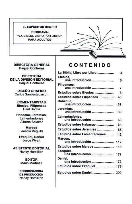 La Biblia Libro Por Libro: Alumnos - Adultos Libro 8: Efesios - Filipenses - Habacuc - Jeremías - Lamentaciones - Marcos - Ezequiel - Daniel - Tapa Blanda - Casa Bautista - Imagen 3