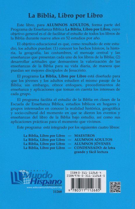 La Biblia Libro Por Libro: Alumnos - Adultos Libro 8: Efesios - Filipenses - Habacuc - Jeremías - Lamentaciones - Marcos - Ezequiel - Daniel - Tapa Blanda - Casa Bautista - Imagen 10