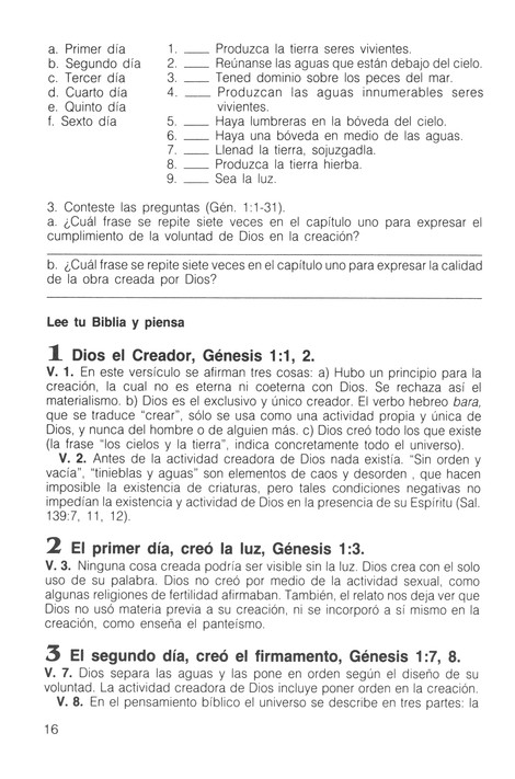 La Biblia Libro Por Libro: Alumnos - Jóvenes Libro 1- Tapa Blanda - Varios Autores - Imagen 9