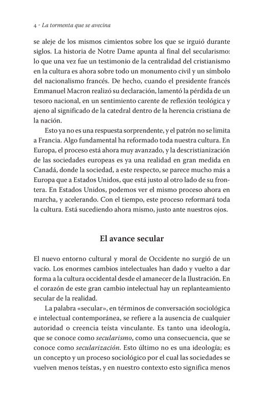 La Tormenta Que Se Avecina - Tapa Dura - Albert Mohler Jr. - Imagen 7