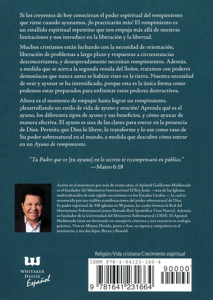 Ayuno De Rompimiento - Tapa Blanda - Guillermo Maldonado - Imagen 10