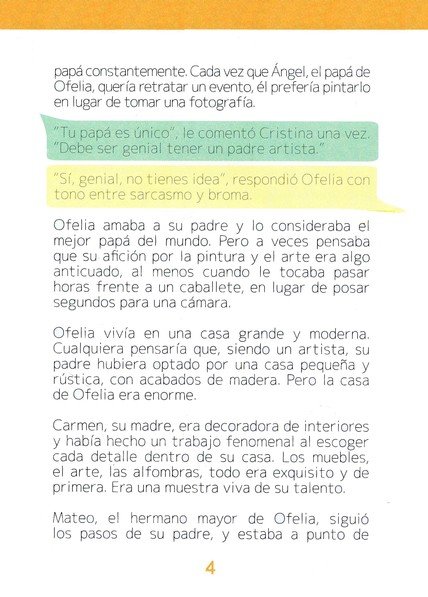 Ofelia, Crea - Volumen 3 - Tapa Blanda - Omayra Font - Imagen 4