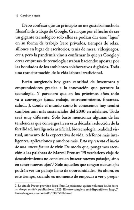 Cambiar O Morir - Tapa Blanda - Efrén Ruiz - Imagen 8