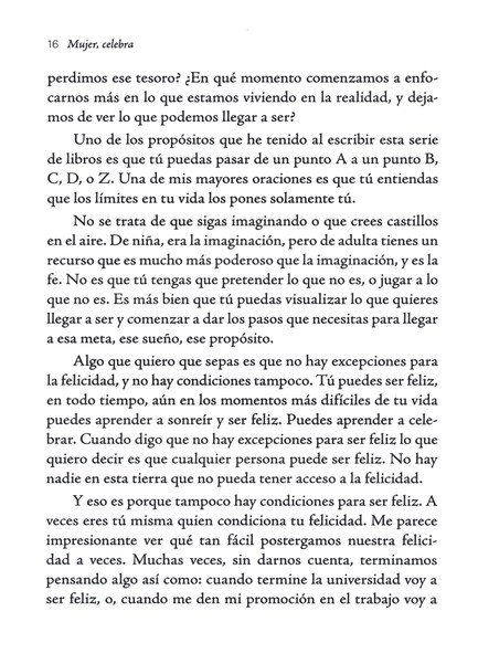 Mujer, Celebra - Tapa Blanda - Omayra Font - Imagen 7