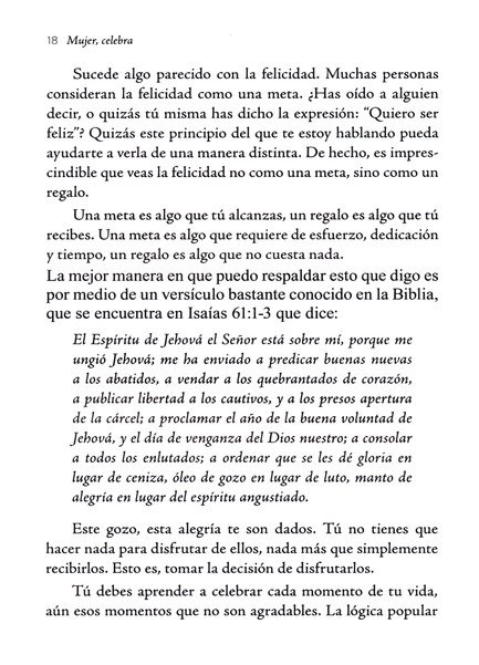 Mujer, Celebra - Tapa Blanda - Omayra Font - Imagen 9