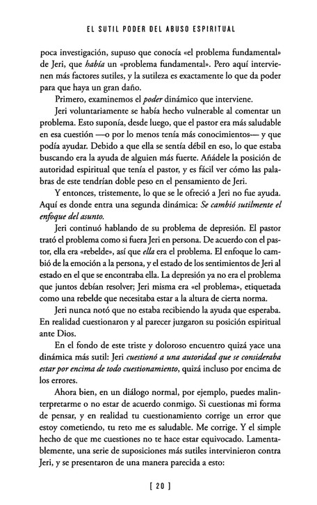 El Sutil Poder Del Abuso Espiritual - Tapa Blanda - David Johnson y Jeff VanVonderen - Imagen 8