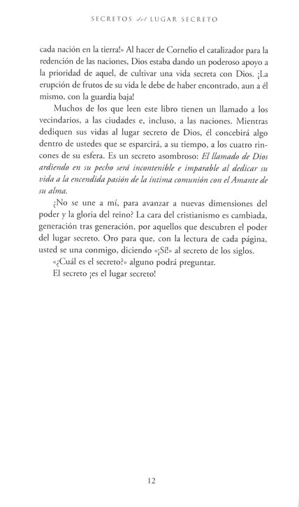 Secretos Del Lugar Secreto - Tapa Blanda - Bob Sorge - Imagen 8