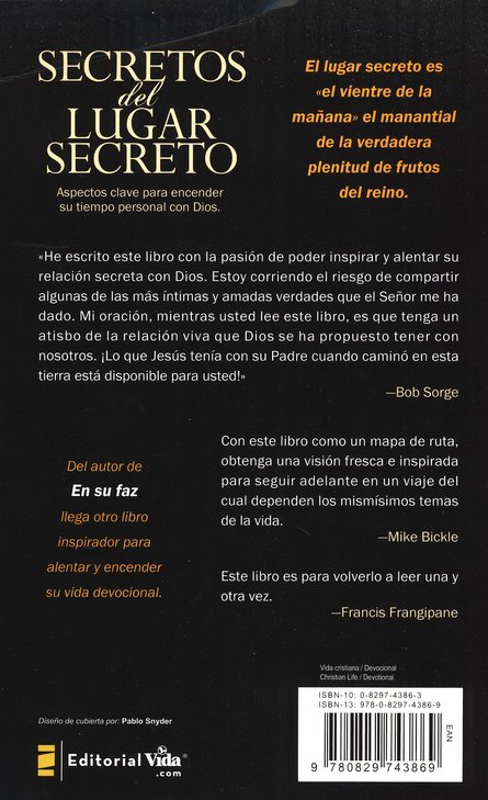 Secretos Del Lugar Secreto - Tapa Blanda - Bob Sorge - Imagen 9