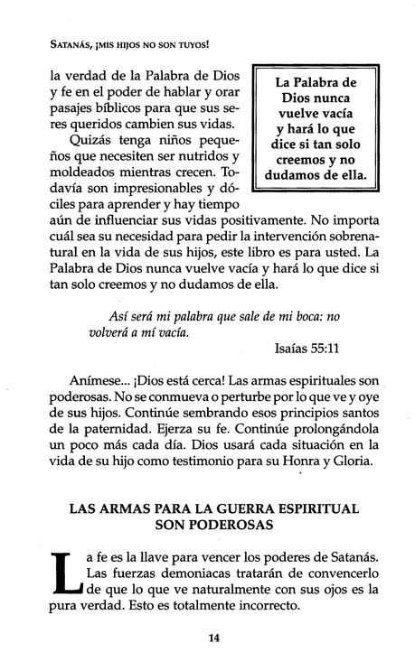 Satanás, Mis Hijos No Son Tuyos - Edición Revisada - Tapa Blanda - Iris Delgado - Imagen 9