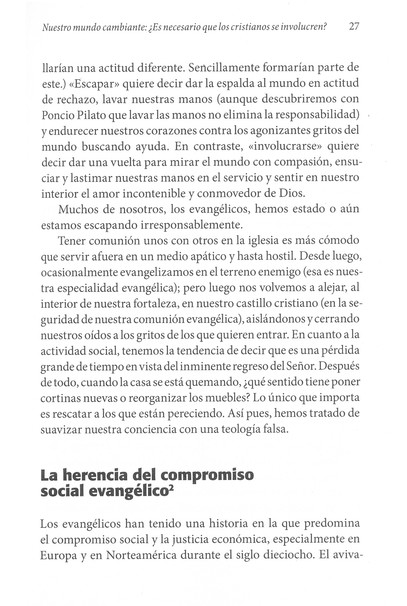 Oportunidades y Retos Contextuales - Tapa Blanda - John R.W. Stott - Imagen 6