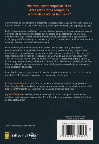 Oportunidades y Retos Contextuales - Tapa Blanda - John R.W. Stott - Imagen 9