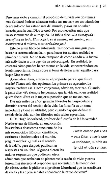 Una Vida Con Propósito - Tapa Dura - Rick Warren - Imagen 9