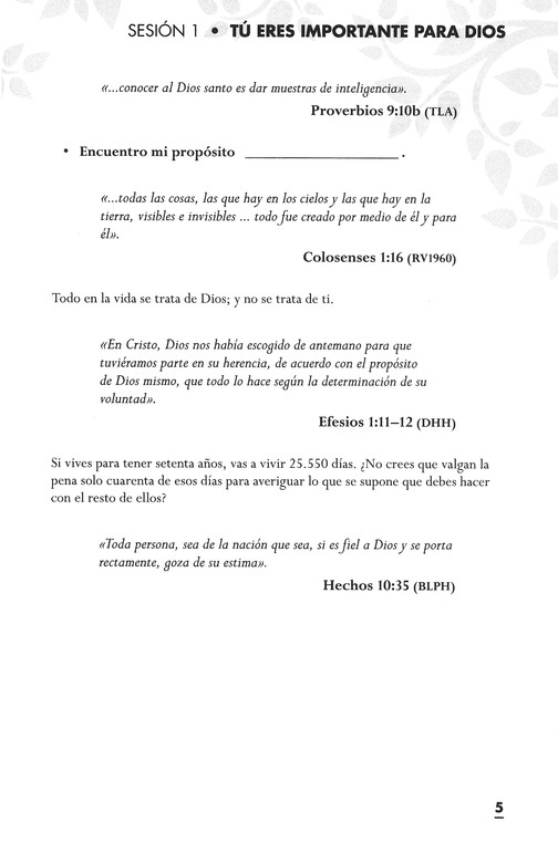 ¿Para Qué Estoy Aquí En La Tierra? Guía de Estudio - Tapa Blanda - Rick Warren - Imagen 7