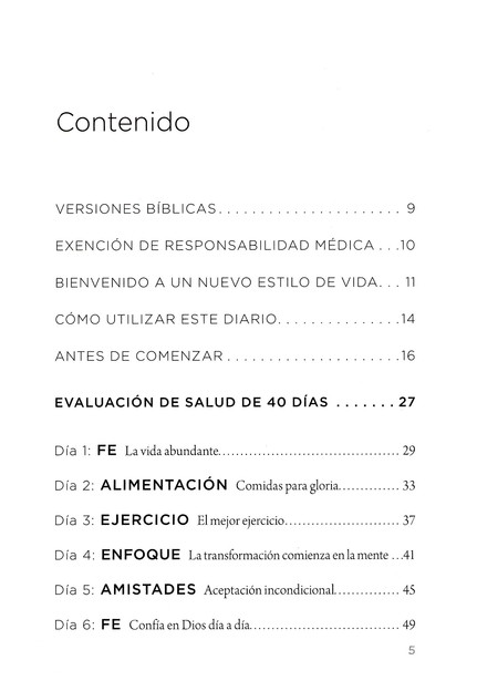 El Plan Daniel: Diario Personal- Tapa Blanda - Rick Warren - Imagen 3