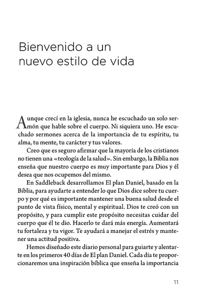 El Plan Daniel: Diario Personal- Tapa Blanda - Rick Warren - Imagen 6