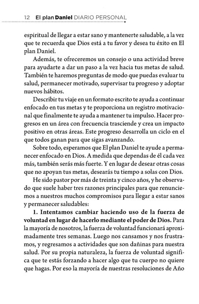 El Plan Daniel: Diario Personal- Tapa Blanda - Rick Warren - Imagen 7