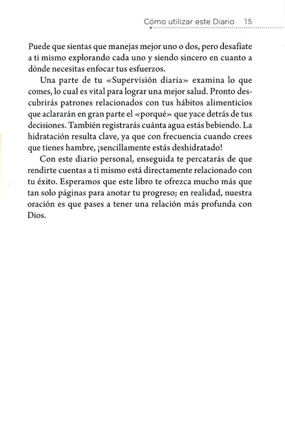 El Plan Daniel: Diario Personal- Tapa Blanda - Rick Warren - Imagen 10