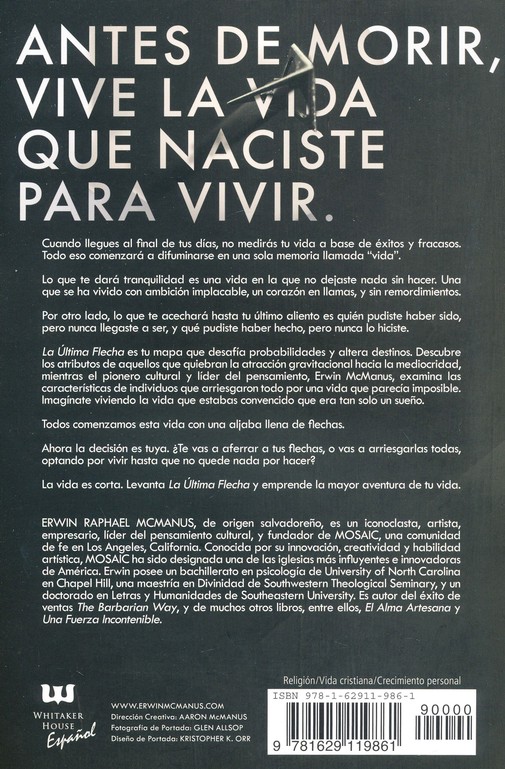 La Última Flecha - Tapa Blanda - Erwin Raphael McManus - Imagen 10