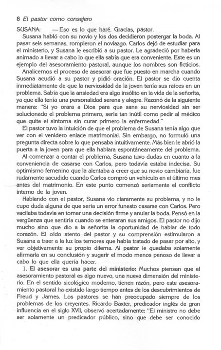 El Pastor Como Consejero - Tapa Blanda - Pablo Hoff - Imagen 7