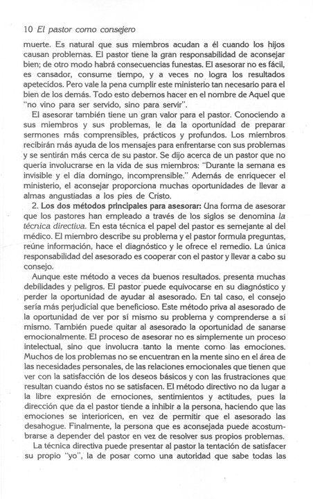 El Pastor Como Consejero - Tapa Blanda - Pablo Hoff - Imagen 9