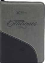 Biblia De Oraciones Imitación Piel Gris Reina Valera 1960 Con Ayudas Digitales